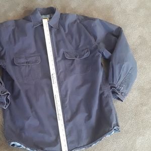 Lined Canvas Work Shirt  Stanley Lined  XL